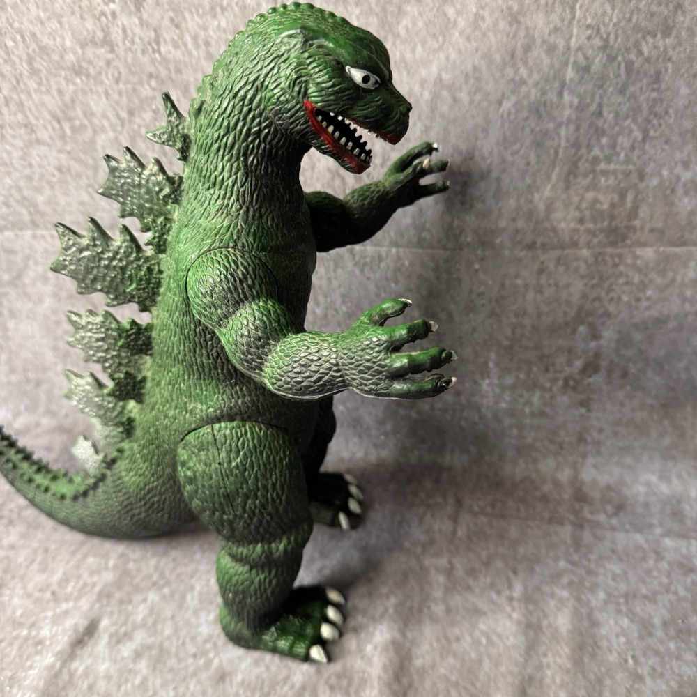 Vintage 1985 Godzilla 13" Tall Toho Monster Imperial Articulated Action Figure - Picture 10 of 15